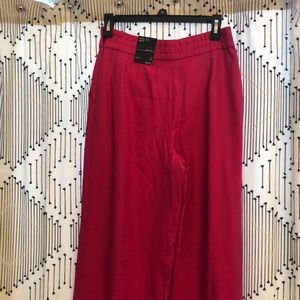 Wide leg dress pants
